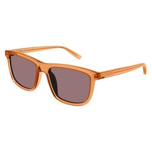 NEW SAINT LAURENT SUNGLASSES, SL501 005 RED/ORANGE MEN EYEWEAR SL 501 005
